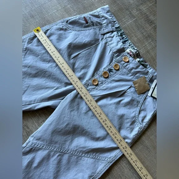 Maloja CharlyM Twill Bike Pants in Light Gray Smoke Size Medium Hiking Outdoors - Picture 8 of 16